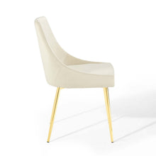 Load image into Gallery viewer, Viscount Performance Velvet Dining Chairs Set of 2 by Modway