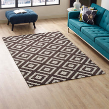 Load image into Gallery viewer, Alika Abstract Diamond Trellis 5x8 Area Rug by Modway
