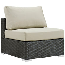 Load image into Gallery viewer, Sojourn 5 Piece Outdoor Patio Sunbrella¨ Sectional Set by Modway