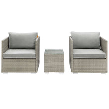 Load image into Gallery viewer, Repose 3 Piece Outdoor Patio Sectional Set by Modway