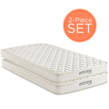 Load image into Gallery viewer, Mila 6" Foam Twin Mattress Set of 2 by Modway
