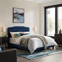 Load image into Gallery viewer, Amelia Performance Velvet King Bed by Modway