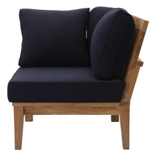 Load image into Gallery viewer, Marina Outdoor Patio Teak Corner Sofa by Modway