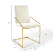 Load image into Gallery viewer, Pitch Performance Velvet Dining Armchair by Modway