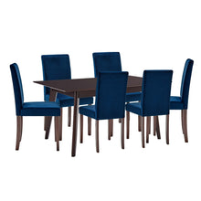 Load image into Gallery viewer, Prosper 7 Piece Upholstered Velvet Dining Set by Modway