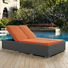 Load image into Gallery viewer, Sojourn Outdoor Patio Sunbrella¨ Double Chaise by Modway