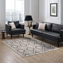 Load image into Gallery viewer, Kalinda Rustic Vintage Moroccan Trellis 5x8 Area Rug by Modway