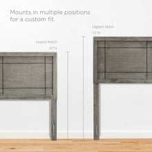 Load image into Gallery viewer, Archie Wood Twin Headboard by Modway