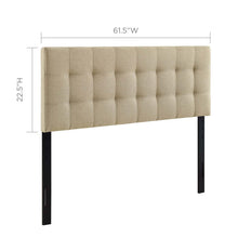 Load image into Gallery viewer, Lily Upholstered Fabric Queen Headboard by Modway