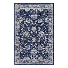 Load image into Gallery viewer, Kazia Distressed Floral Lattice 5x8 Area Rug by Modway