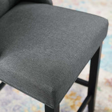 Load image into Gallery viewer, Baronet Tufted Button Upholstered Fabric Counter Stool by Modway