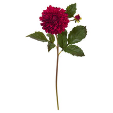 Load image into Gallery viewer, 20" Dahlia Artificial Flower (Set of 6)