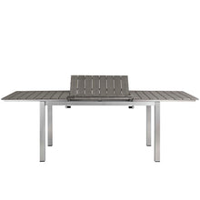 Load image into Gallery viewer, Shore 5 Piece Outdoor Patio Aluminum Dining Set by Modway