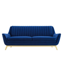 Load image into Gallery viewer, Winsome Channel Tufted Performance Velvet Sofa by Modway