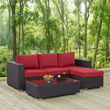 Load image into Gallery viewer, Convene 3 Piece Outdoor Patio Sofa Set by Modway