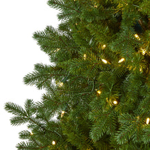 Load image into Gallery viewer, 6' Swiss Alpine Artificial Christmas Tree w/ 250 Clear LED Lights