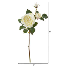 Load image into Gallery viewer, 22" Rose Artificial Flower (Set of 6)