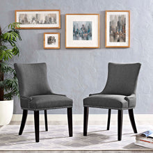 Load image into Gallery viewer, Marquis Fabric Dining Side Chair Set of 2 by Modway