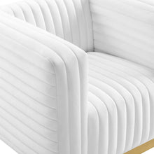 Load image into Gallery viewer, Charisma Channel Tufted Performance Velvet Accent Armchair by Modway