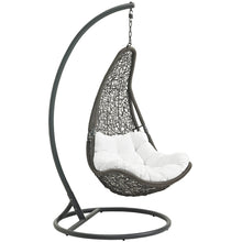 Load image into Gallery viewer, Abate Wicker Rattan Outdoor Patio Swing Chair by Modway