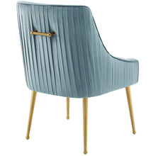 Load image into Gallery viewer, Discern Pleated Back Upholstered Performance Velvet Dining Chair Set of 2 by Modway