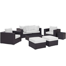 Load image into Gallery viewer, Convene 8 Piece Outdoor Patio Sectional Set by Modway