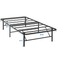 Load image into Gallery viewer, Horizon Stainless Steel Twin Bed Frame by Modway