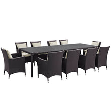 Load image into Gallery viewer, Convene 11 Piece Outdoor Patio Dining Set by Modway