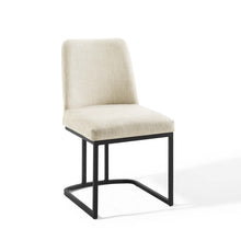 Load image into Gallery viewer, Amplify Sled Base Upholstered Fabric Dining Side Chair by Modway