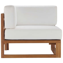 Load image into Gallery viewer, Upland Outdoor Patio Teak Wood Corner Chair by Modway