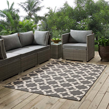 Load image into Gallery viewer, Cerelia Moroccan Trellis Indoor and Outdoor 8x10 Area Rug by Modway