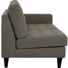 Load image into Gallery viewer, Empress Right-Facing Upholstered Fabric Loveseat by Modway