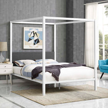 Load image into Gallery viewer, Raina Canopy Queen Bed Frame by Modway