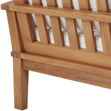 Load image into Gallery viewer, Marina Outdoor Patio Teak Sofa by Modway