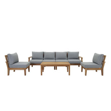 Load image into Gallery viewer, Marina 7 Piece Outdoor Patio Teak Set by Modway