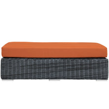 Load image into Gallery viewer, Summon Outdoor Patio Sunbrella¨ Rectangle Ottoman by Modway