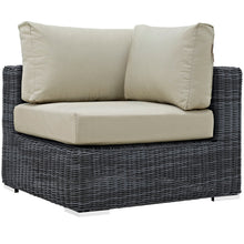 Load image into Gallery viewer, Summon 7 Piece Outdoor Patio Sunbrella¨ Sectional Set by Modway