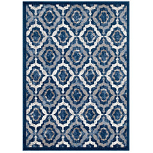 Load image into Gallery viewer, Kalinda Rustic Vintage Moroccan Trellis 5x8 Area Rug by Modway