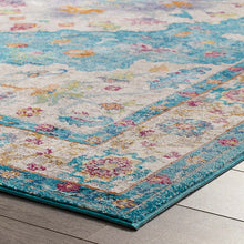 Load image into Gallery viewer, Success Anisah Distressed Floral Vintage Medallion 4x6 Area Rug by Modway