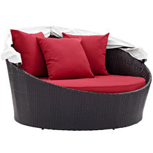 Load image into Gallery viewer, Convene Canopy Outdoor Patio Daybed by Modway