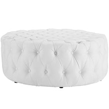 Load image into Gallery viewer, Amour Upholstered Vinyl Ottoman by Modway