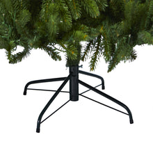 Load image into Gallery viewer, 7' Sierra Spruce 'Natural Look' Artificial Christmas Tree w/ 500 Clear LED Light