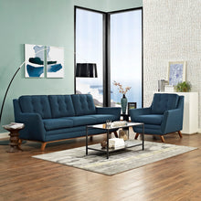 Load image into Gallery viewer, Beguile Upholstered Fabric Living Room Set Set of 2 by Modway