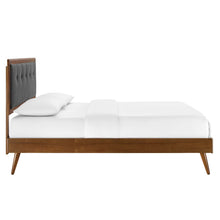 Load image into Gallery viewer, Willow Wood Full Platform Bed With Splayed Legs by Modway