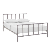 Load image into Gallery viewer, Dower Stainless Steel Queen Bed by Modway