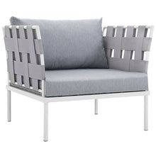 Load image into Gallery viewer, Harmony 5 Piece Outdoor Patio Aluminum Sectional Sofa Set by Modway