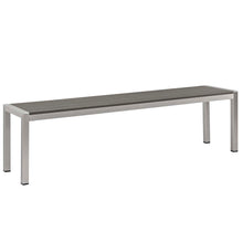 Load image into Gallery viewer, Shore 3 Piece Outdoor Patio Aluminum Dining Set by Modway