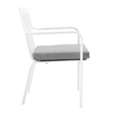 Load image into Gallery viewer, Baxley Stackable Outdoor Patio Aluminum Dining Armchair by Modway