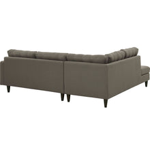 Load image into Gallery viewer, Empress 2 Piece Upholstered Fabric Left Facing Bumper Sectional by Modway