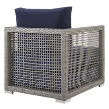 Load image into Gallery viewer, Aura Rattan Outdoor Patio Armchair by Modway
